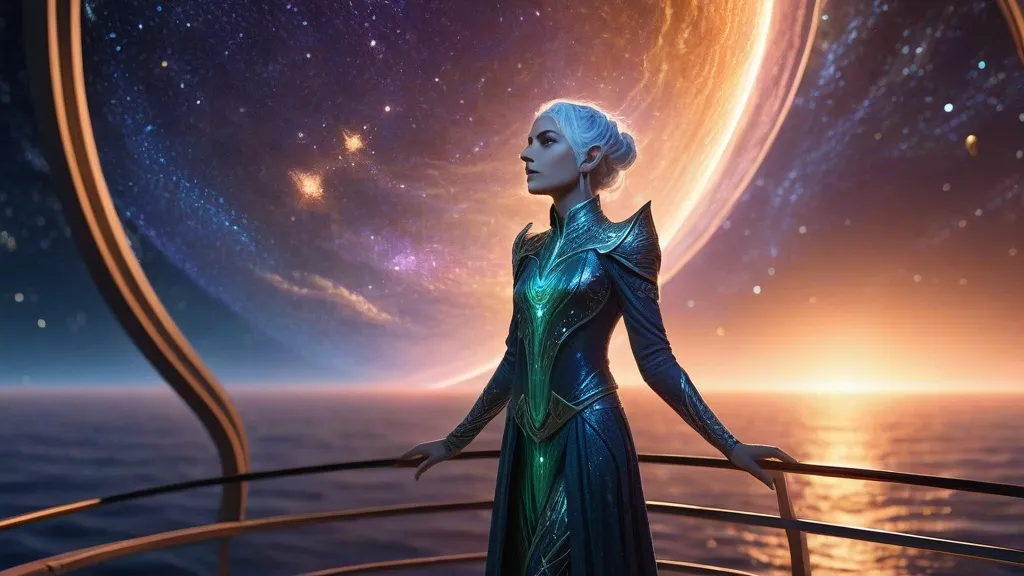 astral elf character sketch