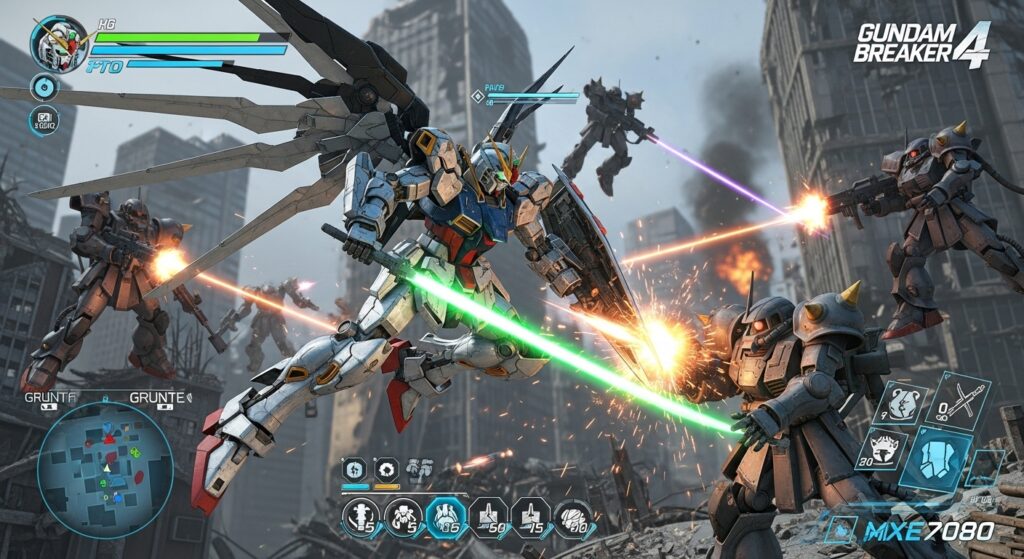 gundam breaker 4 gameplay review