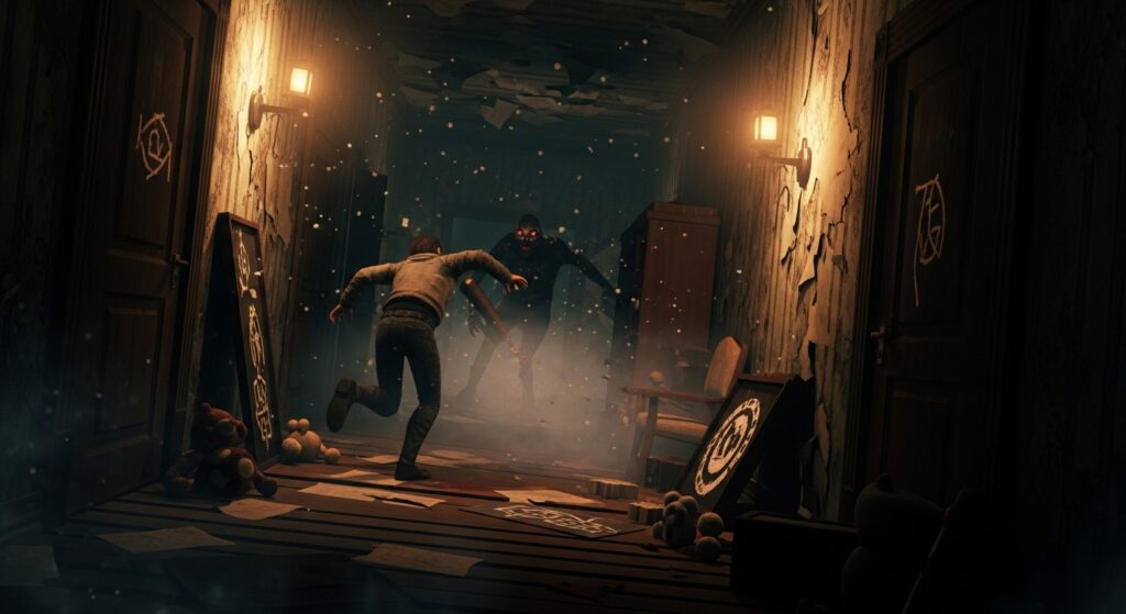 Little Nightmares 3 trailer gameplay screenshot.