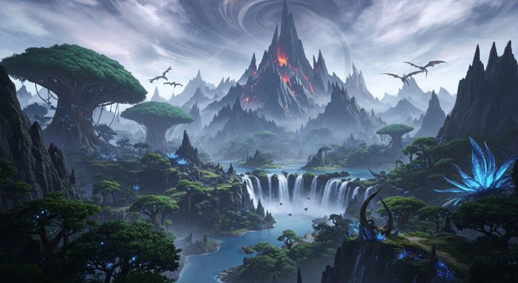 grand escunite mh wilds landscape