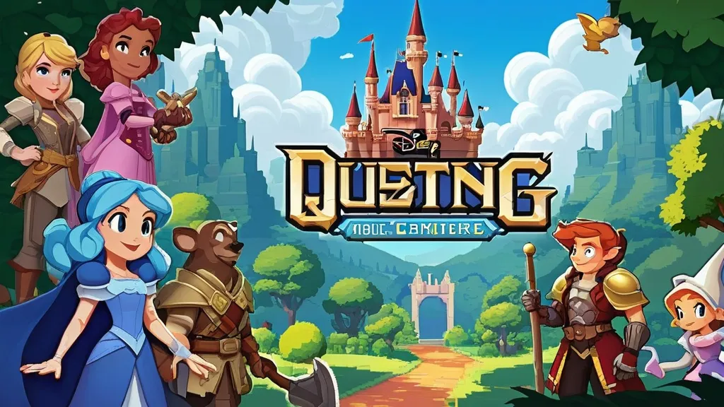 disney pixel rpg game characters