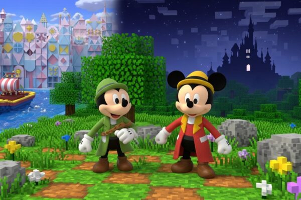 Disney Pixel RPG feature image showing pixel-style Disney heroes in a colorful retro fantasy world.