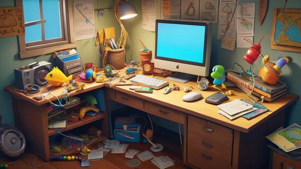 point and click adventure game interface