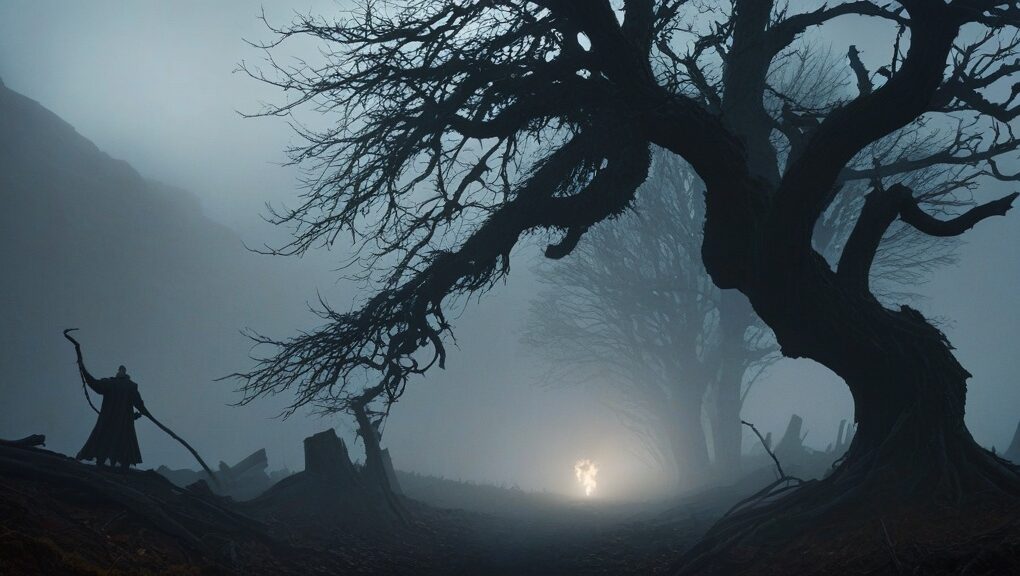 tainted grail the fall of avalon mystical landscape