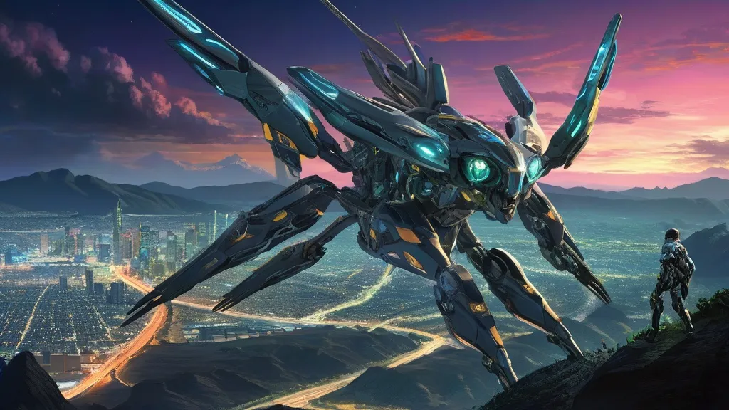 xenoblade chronicles x gameplay scene