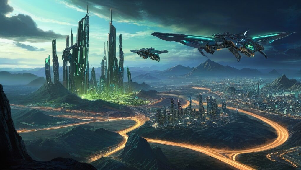xenoblade chronicles x epic landscape
